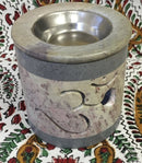 Essential Oil OM Symbol Soapstone Diffuser