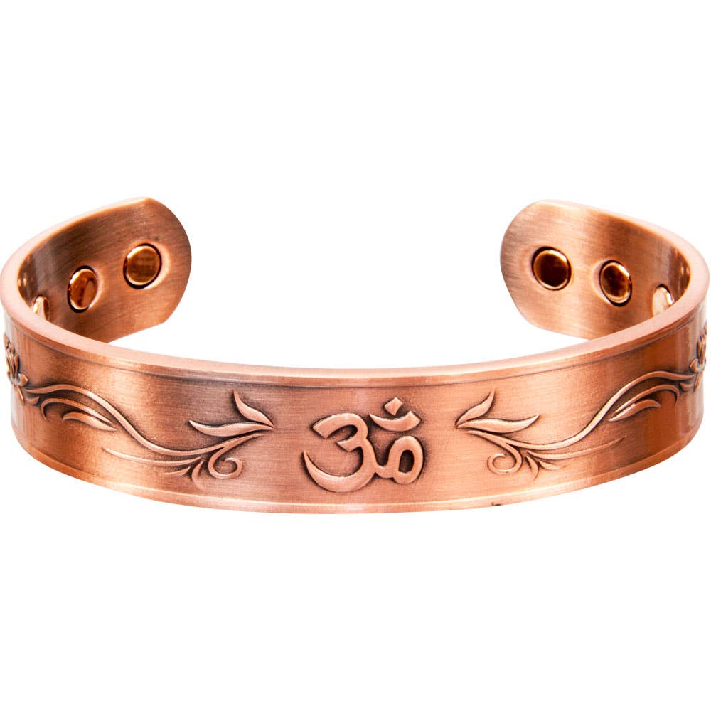 OM Magnetic Copper Bracelet