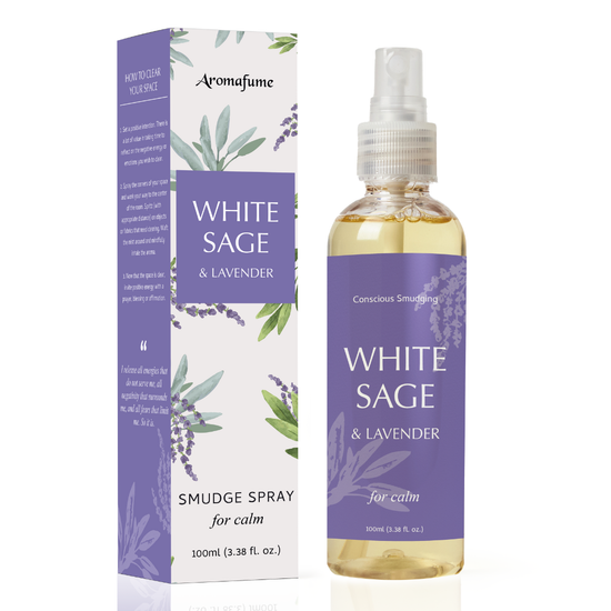 White Sage & Lavender Smudge Spray | Sage Cleansing Spray