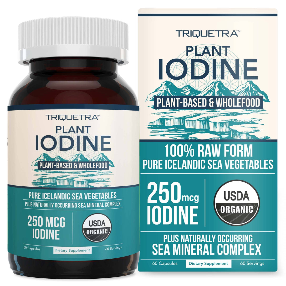 Plant Iodine Whole-Food Iodine Supplement (60 capsules)