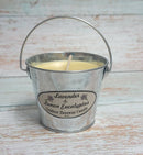 Lavender Mosquito Bucket Candle | Beeswax | Citronella