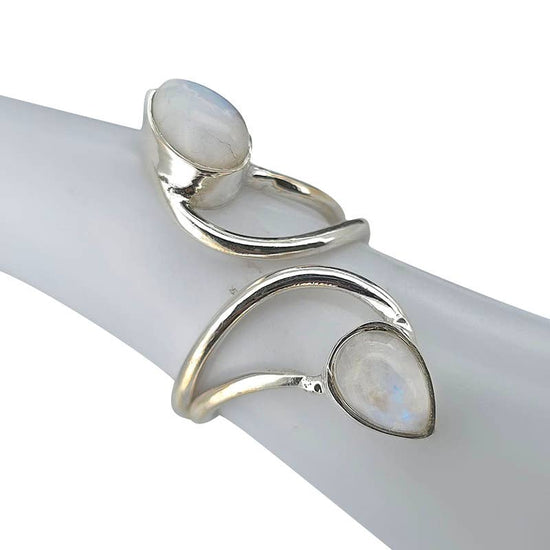 Moonstone Wrap Ring - Wrap your finger with Moonstones!