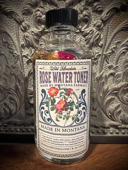 Old Fashioned Rose Water Facial Toner