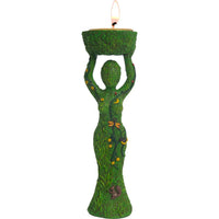 Earth Goddess Candle Holder