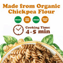 Organic Chickpea Fusilli Pasta (8.8 OZ)