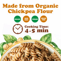 Organic Chickpea Fusilli Pasta (8.8 OZ)