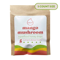Mango Mushroom Honey Drops
