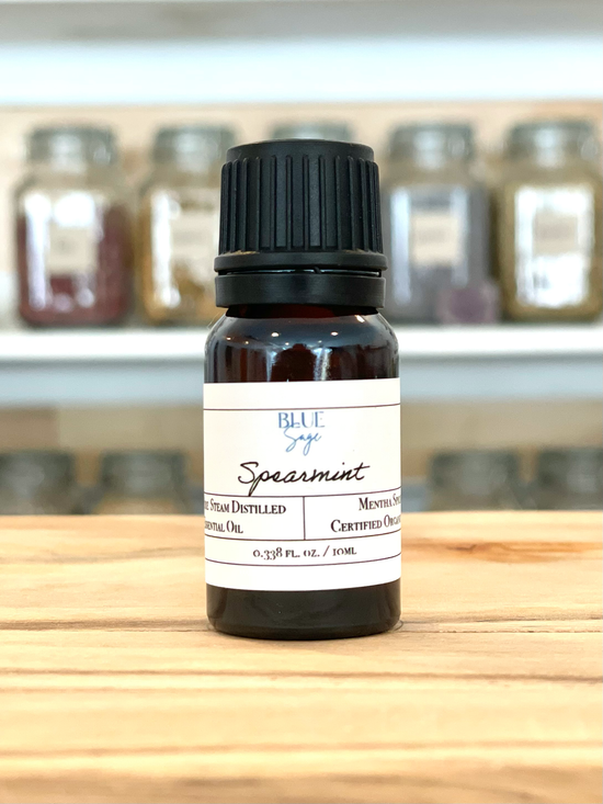 Spearmint Essential Oil (10ml) 100% Pure, Organic