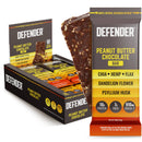 Peanut Butter Chocolate Defender Bar (Chia, Hemp, Flax, Dandelion Flower, Psyllium Husk)