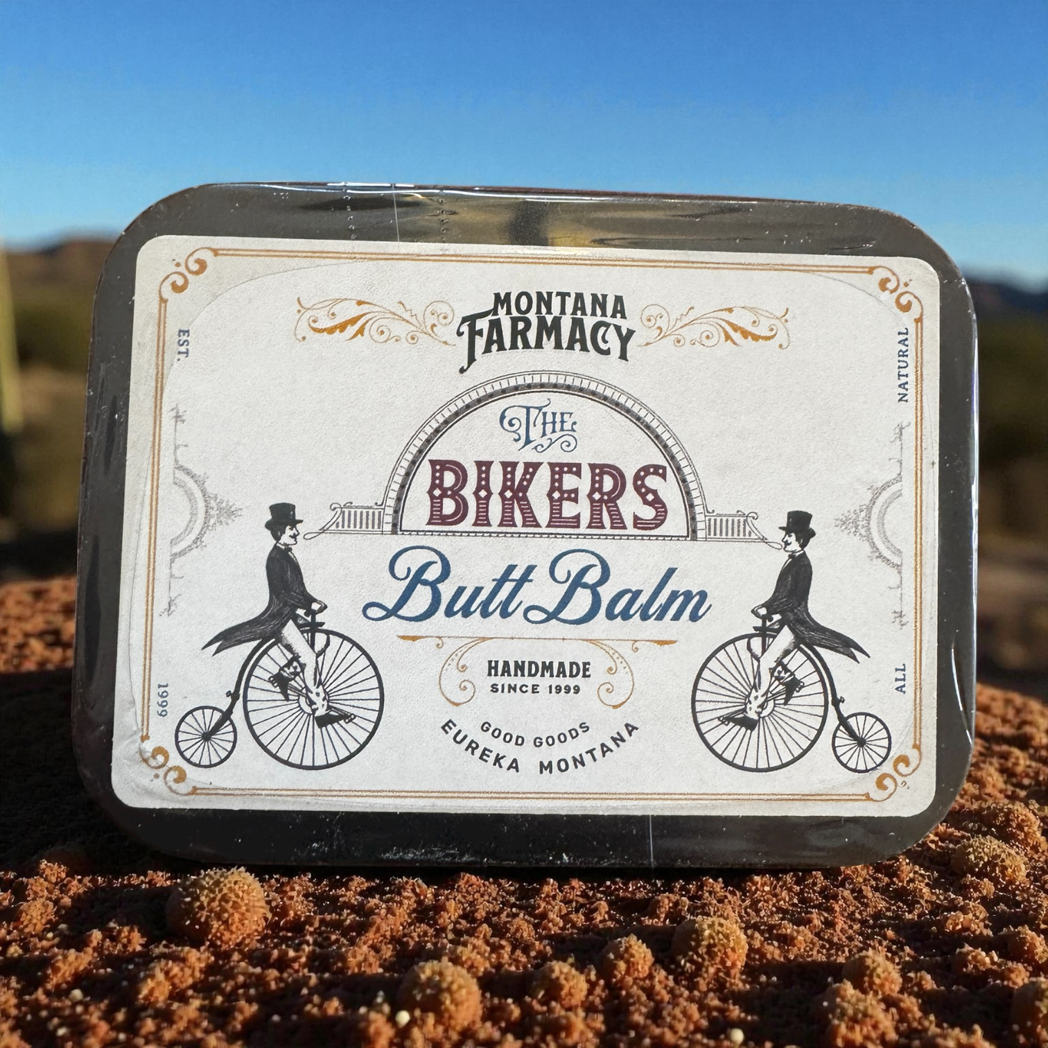 Old Fashioned Bikers Butt Balm Biking