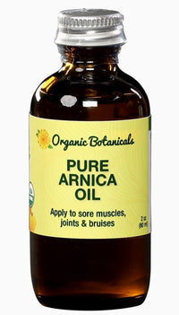 Pure Arnica Infused oil - 2 ounces (Organic)