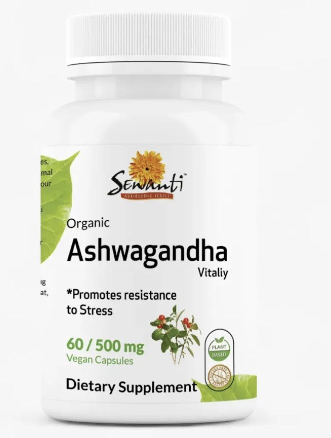 Organic Ashwagandha Vitality Capsules