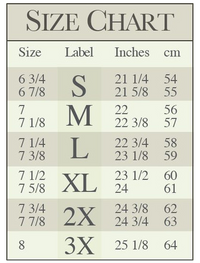 Fedora Hat - Wide Brim Hat, Old West Wyatt Earp style (Size Large)