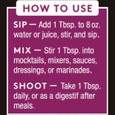 Energy Tonic: Fire Cider with Mother, Beets, Nettles, & Kelp