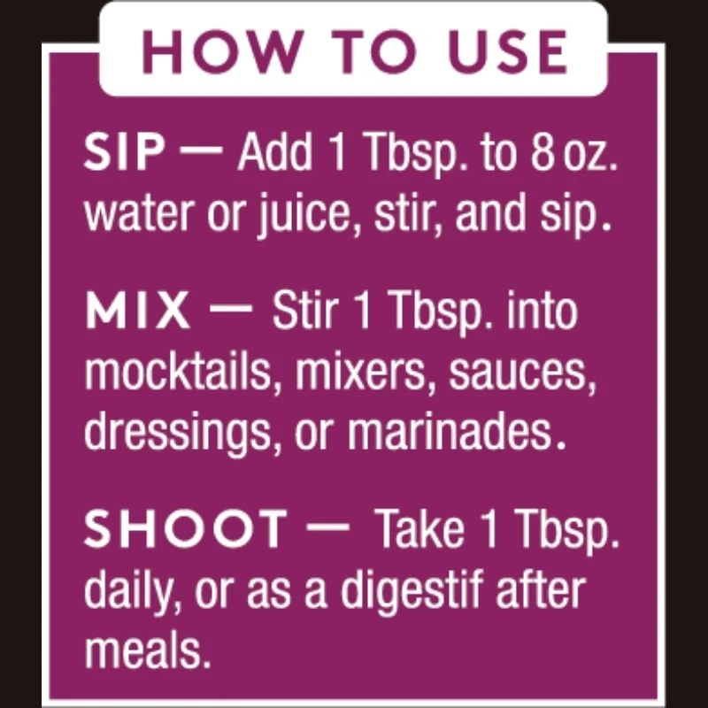 Energy Tonic: Fire Cider with Mother, Beets, Nettles, & Kelp