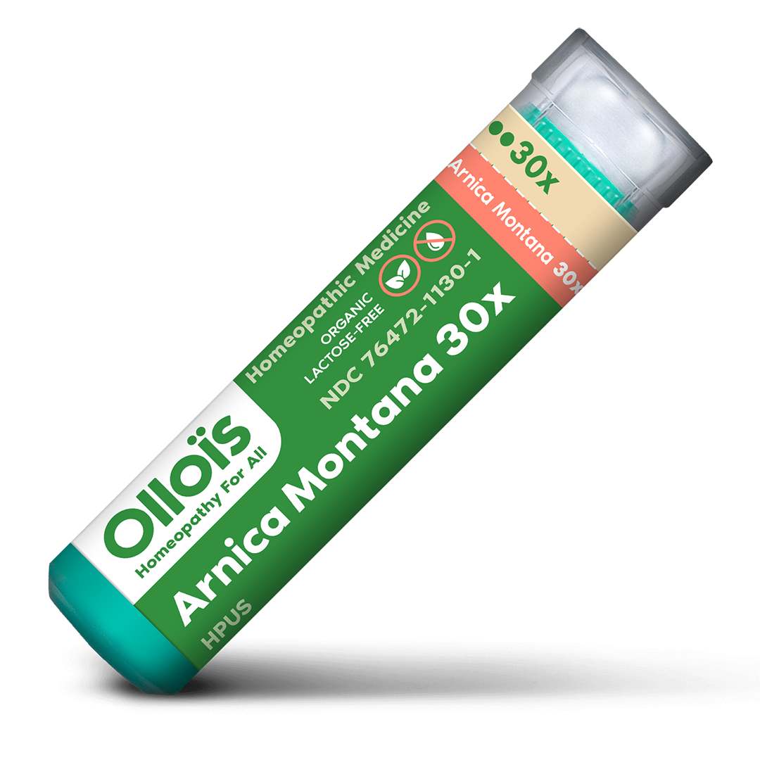 Olloïs Arnica Montana 30X Vegan Organic Kosher, 80 Pellets