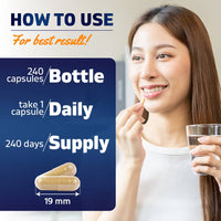 Valerian Root Capsules, 5000 MG (240 caps)