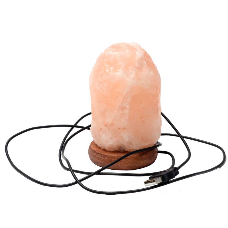 Himalayan Salt Mini Color Changing White Usb