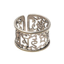 Mantra Filigree Ring - Om Mani Padme Hum