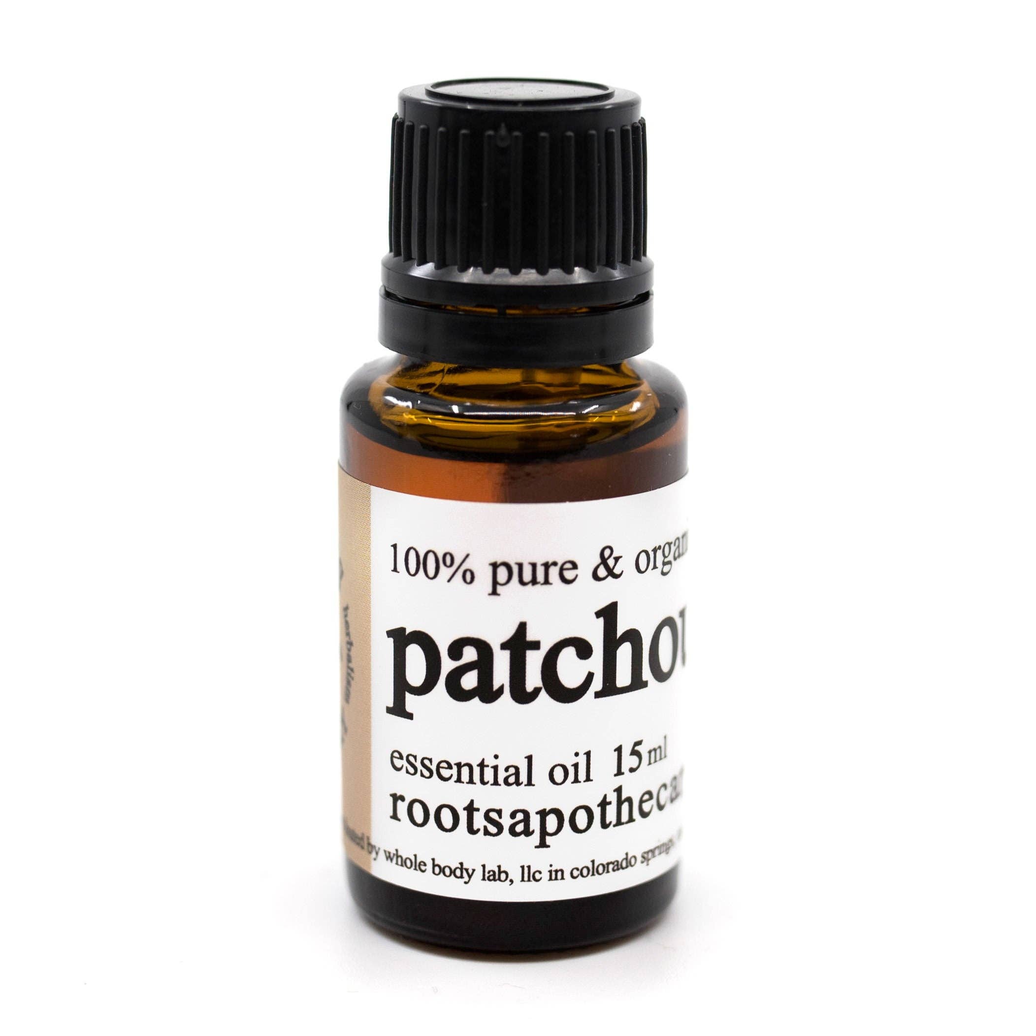 Patchouli Essential Oil (Organic) by Roots Apothecary