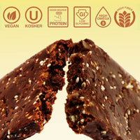 Peanut Butter Chocolate Defender Bar (Chia, Hemp, Flax, Dandelion Flower, Psyllium Husk)