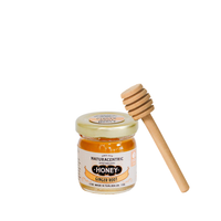 Mini Honey Jar - Herbal infused (Hibiscus, ginger, turmeric)
