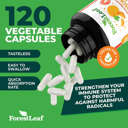 Vitamin C with Liposomal technology for max absorption (120 capsules)