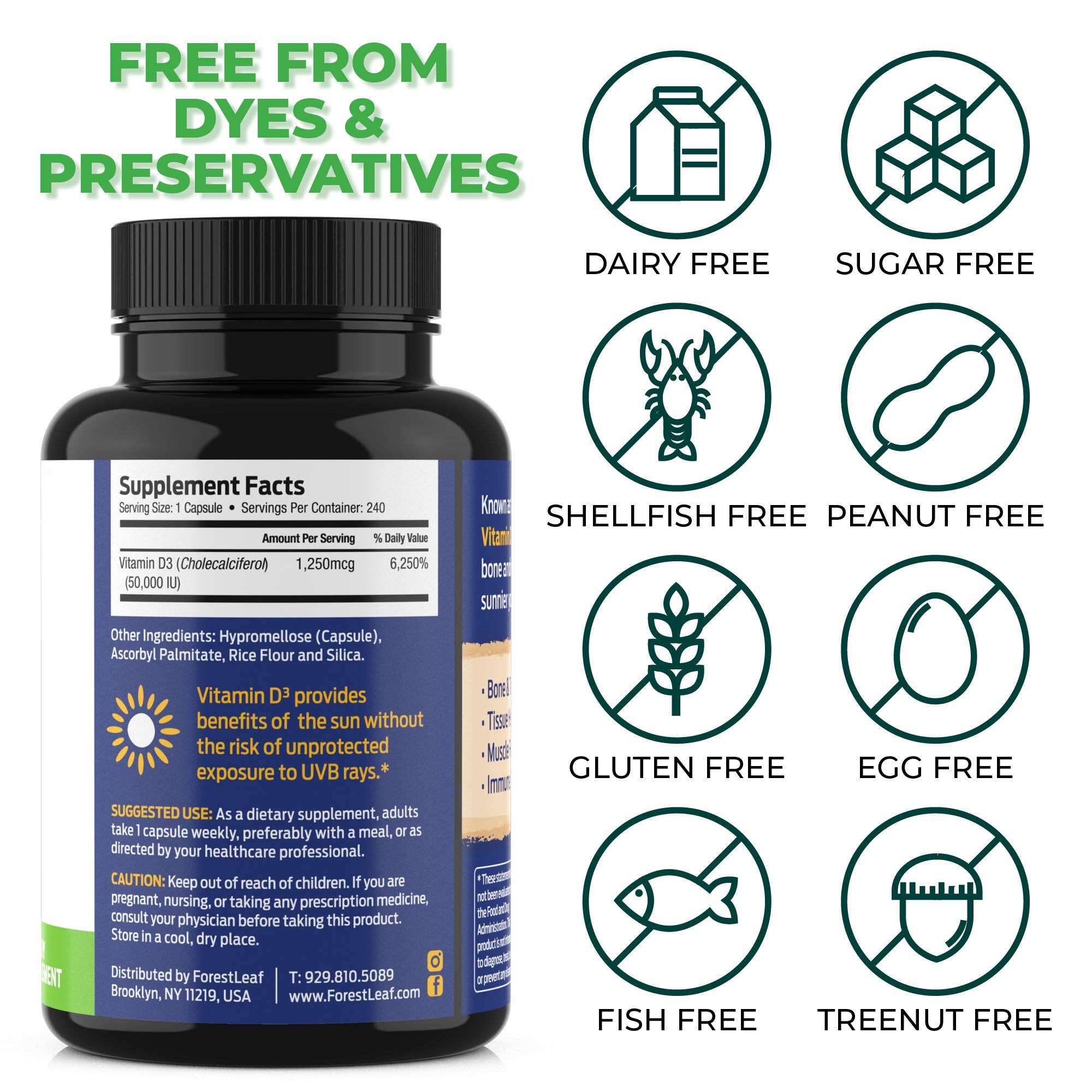 Vitamin D3 50,000 IU