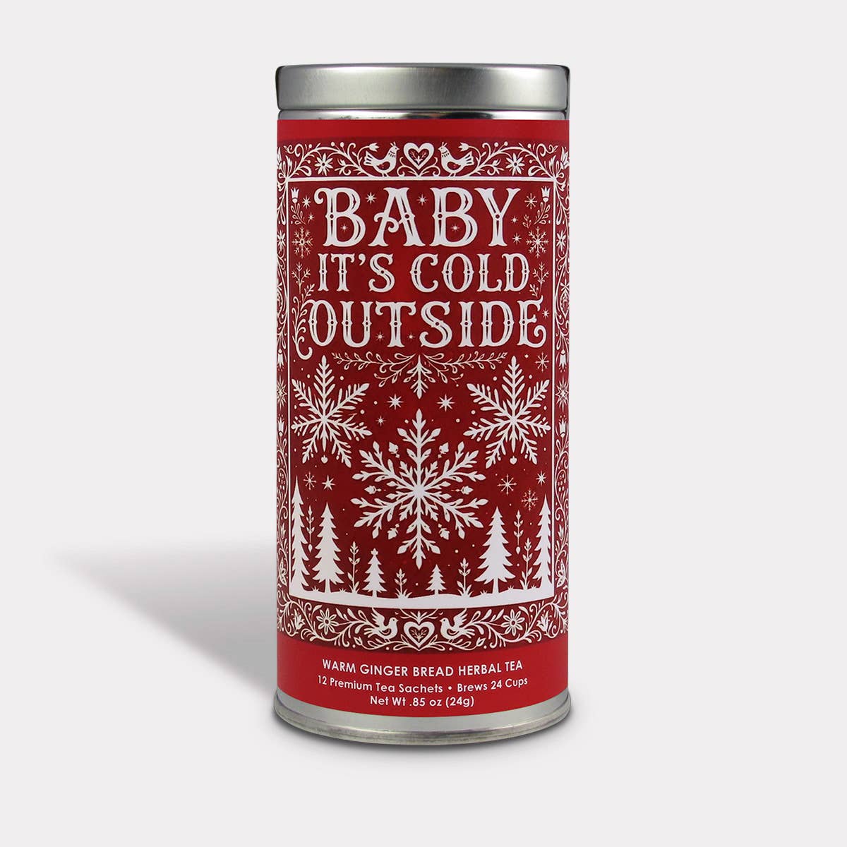 Baby It's Cold Outside - Warm Ginger Bread Herbal Tea (12 Tea Sachets)