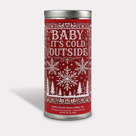 Baby It's Cold Outside - Warm Ginger Bread Herbal Tea (12 Tea Sachets)
