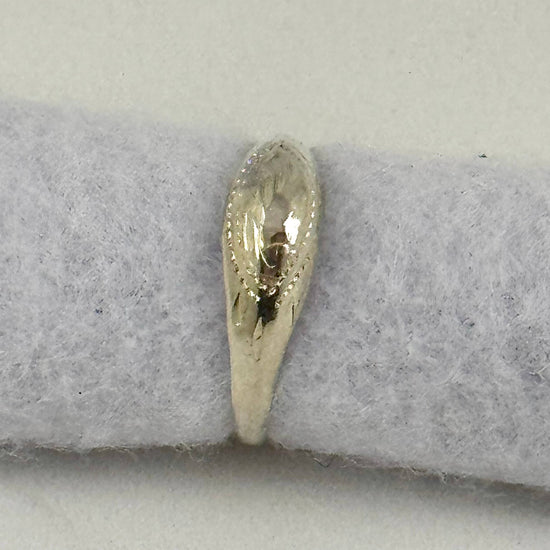 Simple Elegant Sterling Silver Ring (Size 6.5)