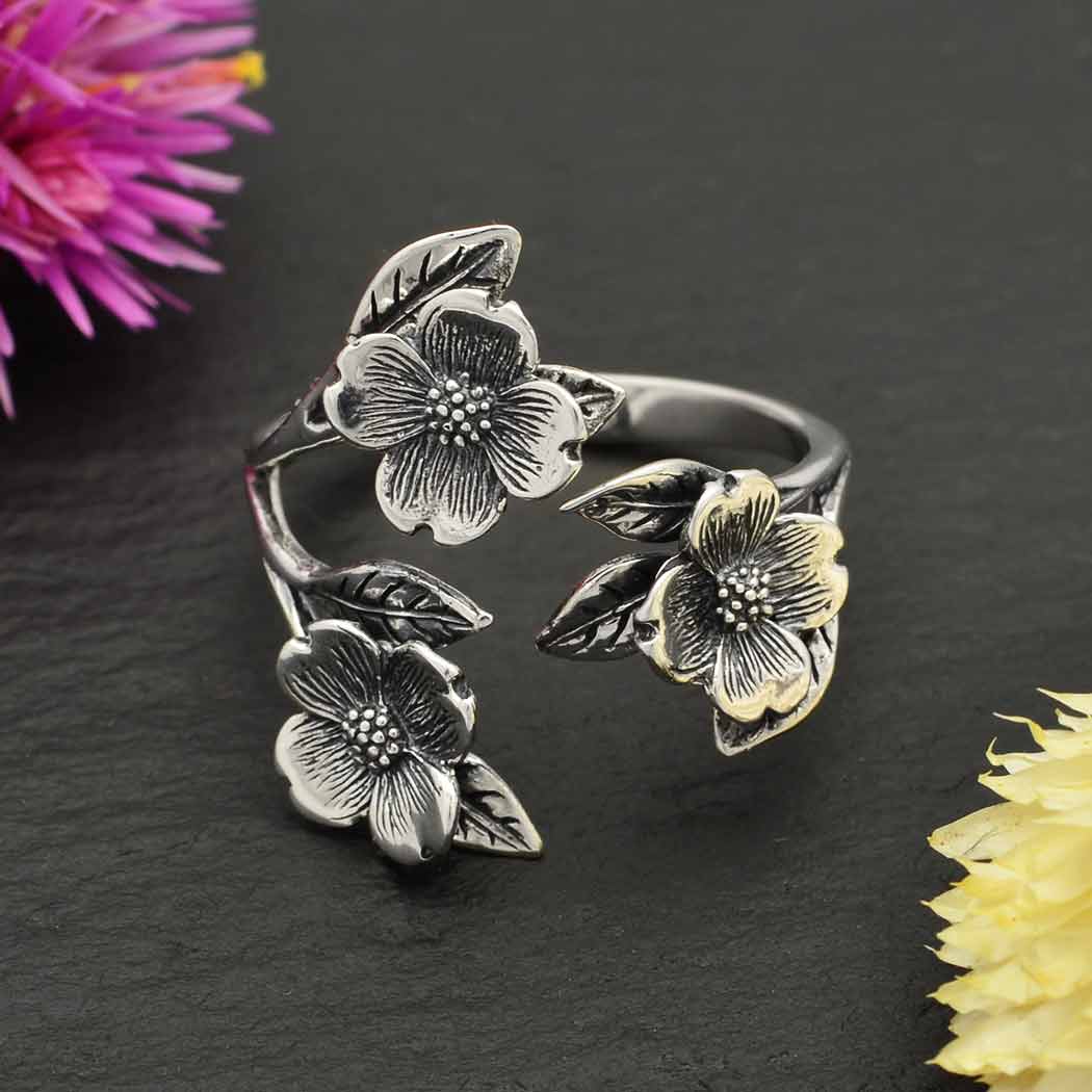 Dogwood Flower Ring