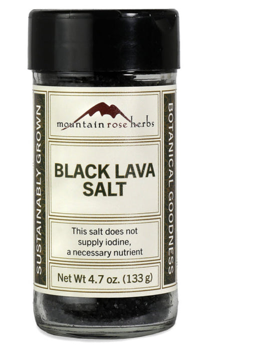 Black Lava Salt (4.7 oz)