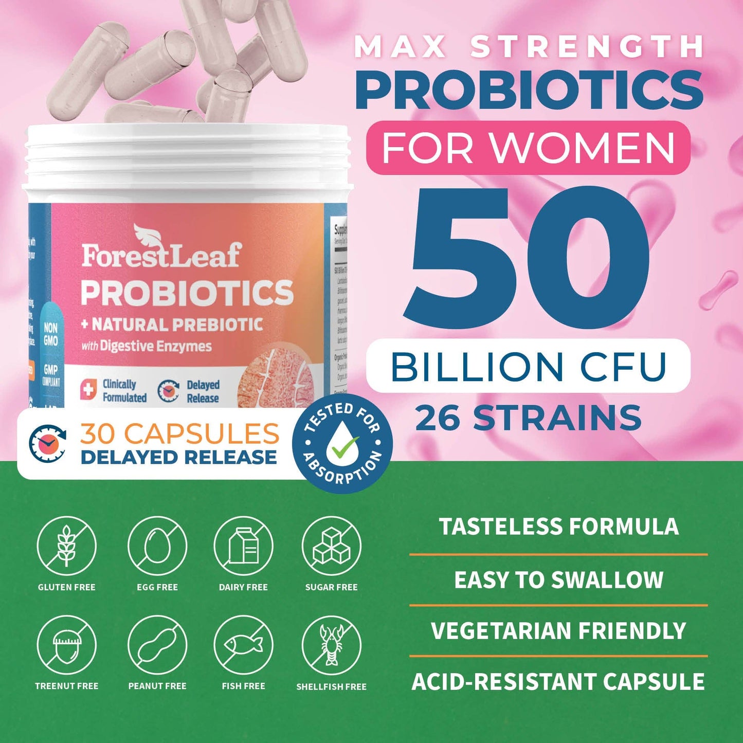 Probiotic 50B Women's