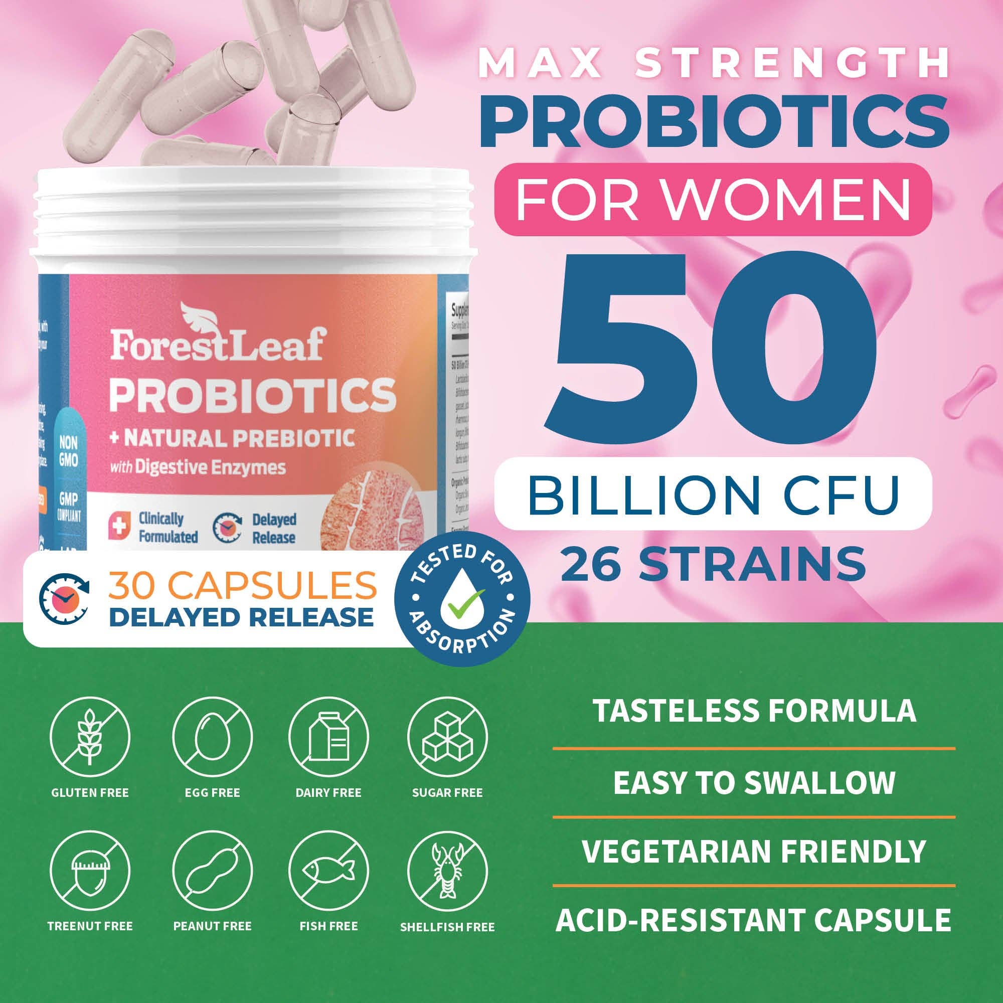 Probiotic 50B Women's