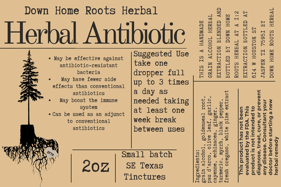 Herbal Antibiotic Tincture