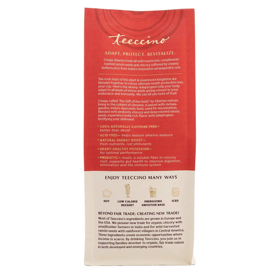 Chaga Ashwagandha Organic Herbal Mushroom Coffee (1.05 ounces)