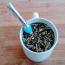 Tea Straw, Stainless Steel with Decorative Ball in the stem