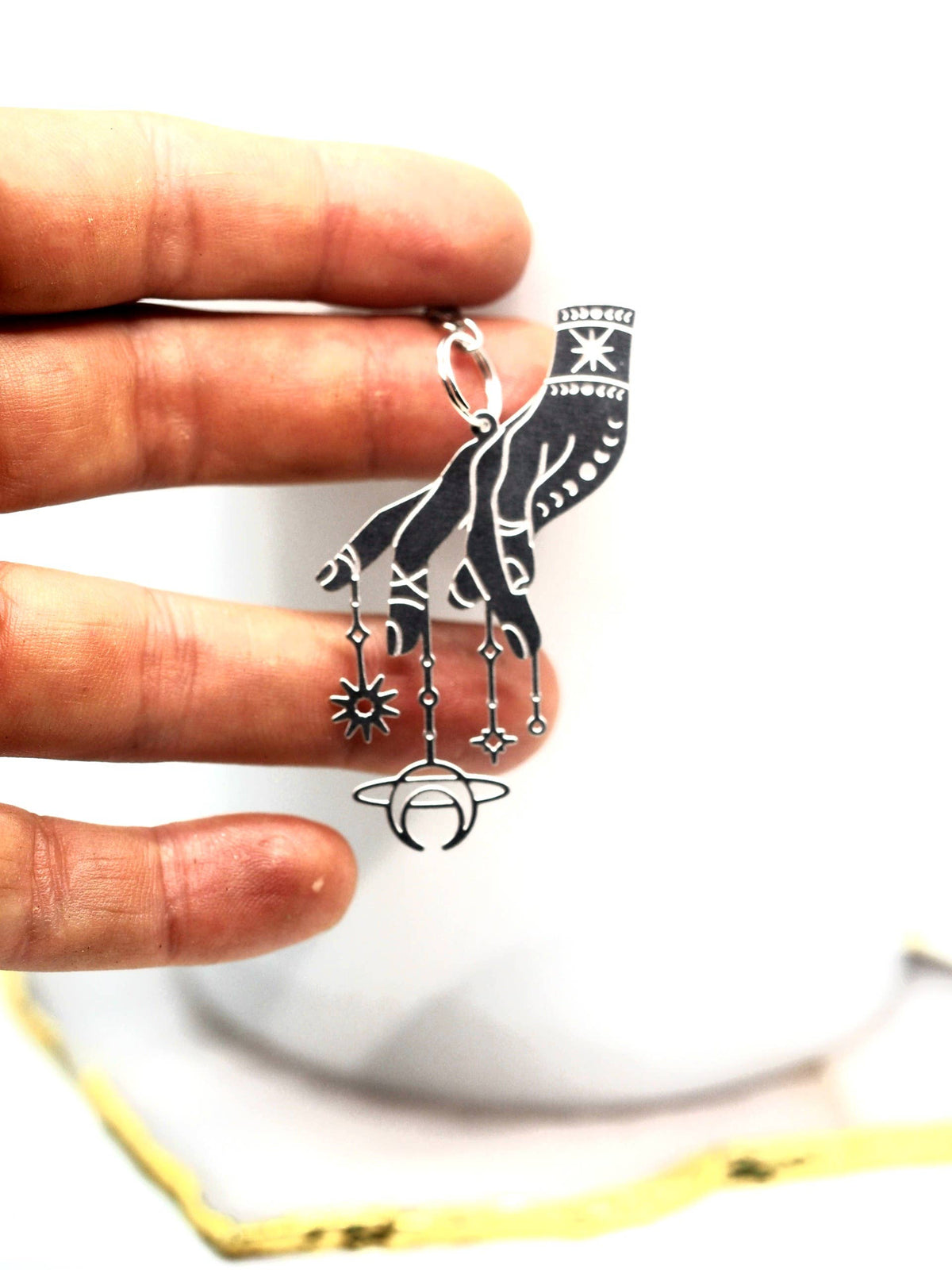 Hand of the Cosmos Tea Infuser