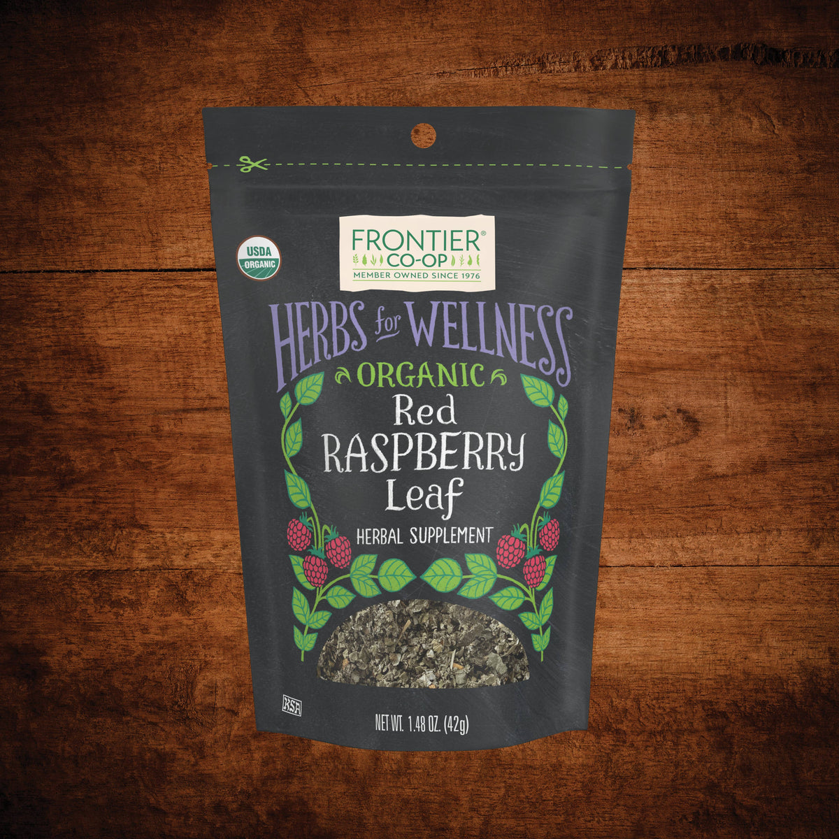 Organic Red Raspberry Leaf (1.48 Oz)