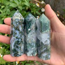 Moss Agate Tower Obelisk