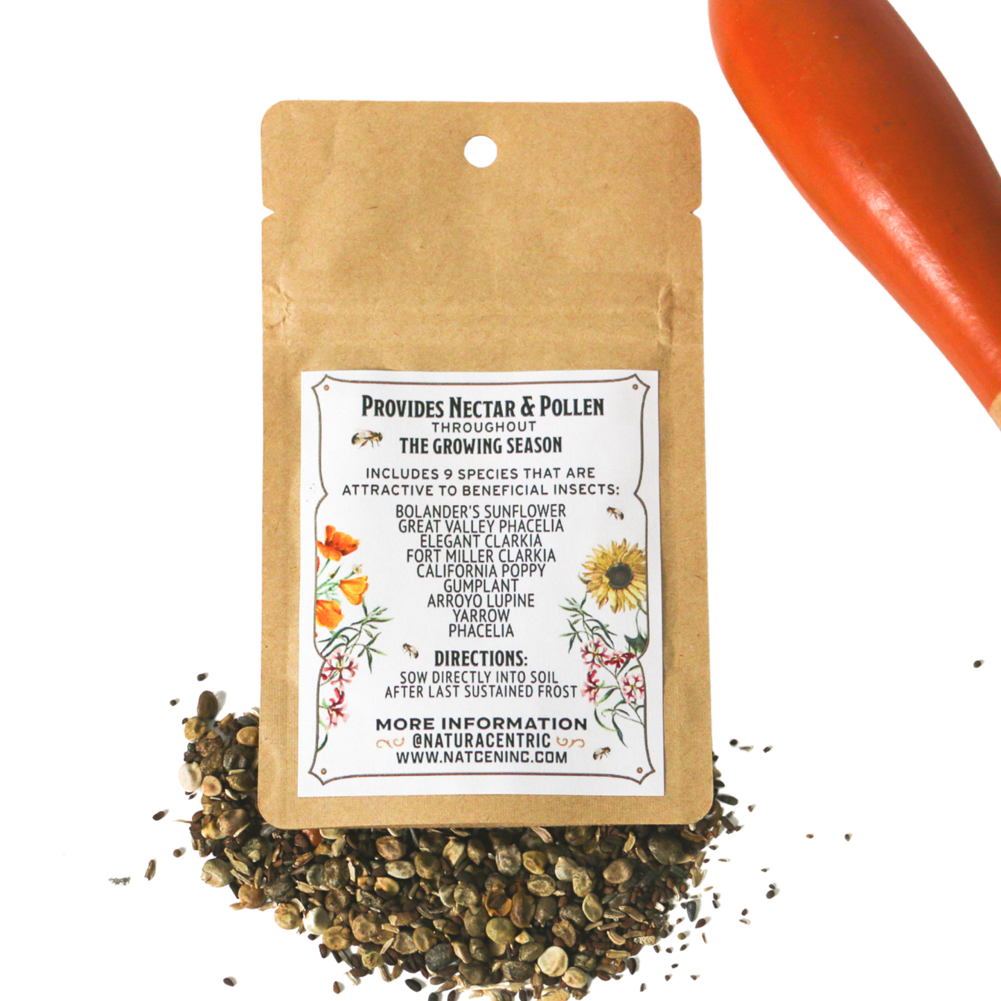 Wild Flower Pollinator Seed Pack (California Native)