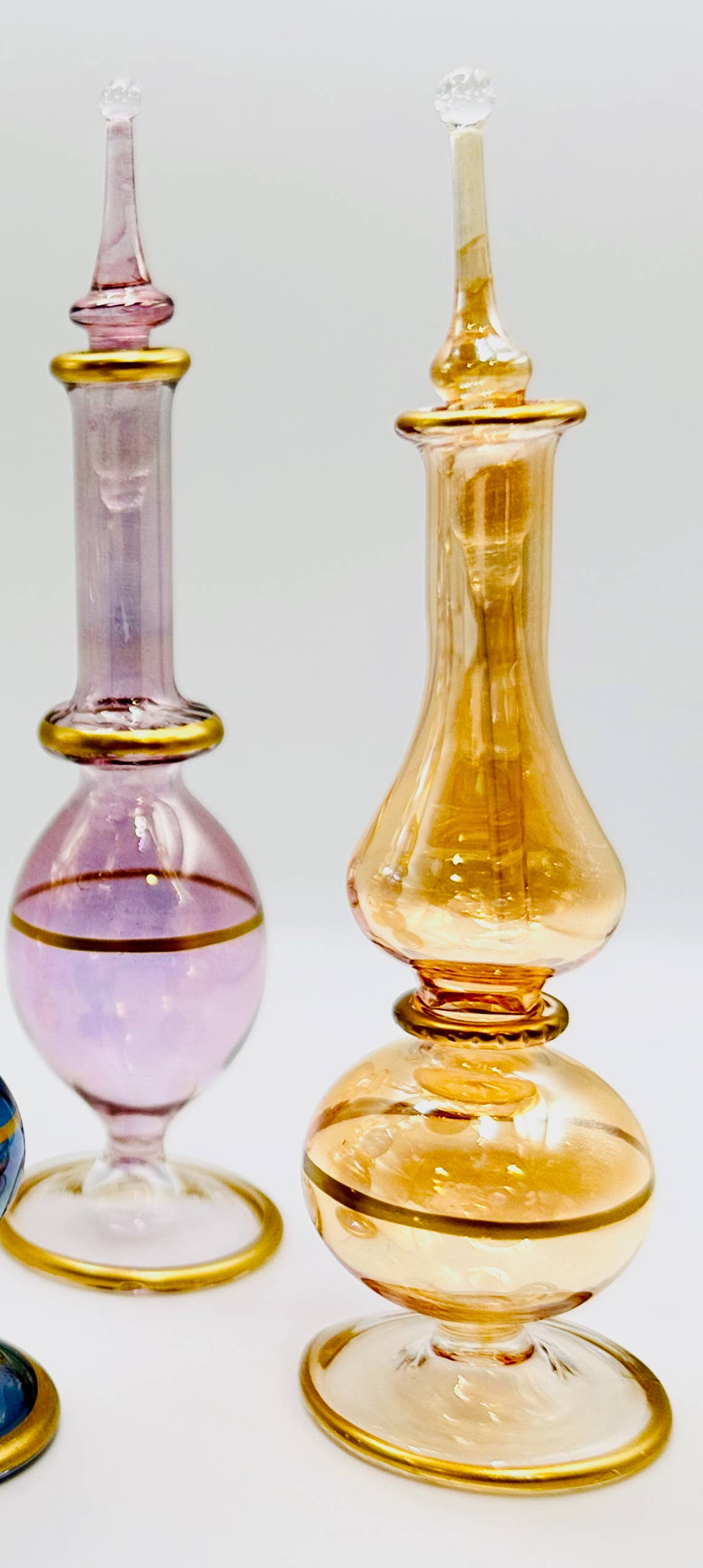 Handblown Glass Egyptian Aromatherapy Bottle