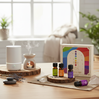 7 Chakra Essential Oil Gift Set | Chakra Oil Diffusers