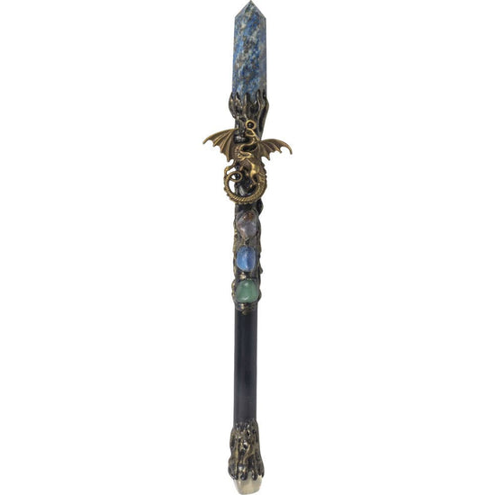 Lapis Lazuli Dragon Wand