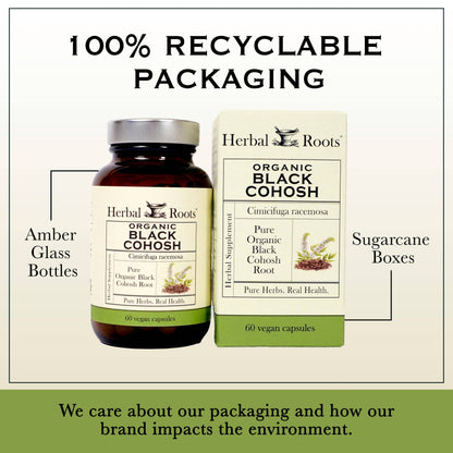 Black Cohosh Root Capsules (Organic)