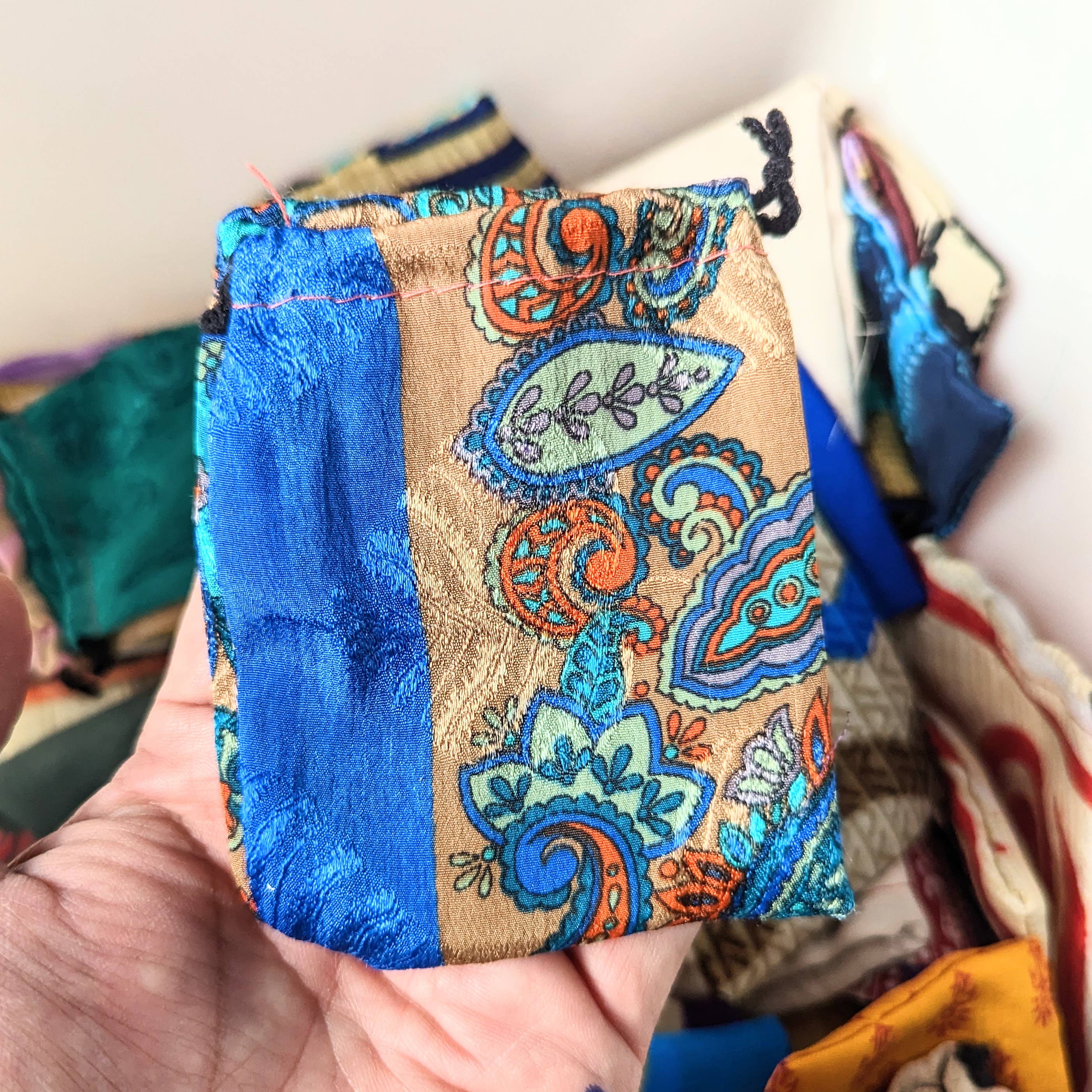 Handmade Silk Gift Pouch