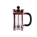 Copper trimmed Tea Maker (20 oz) Stainless Steel