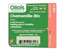 Olloïs Chamomilla 30C Vegan Organic, 80 Homeopathic Pellets