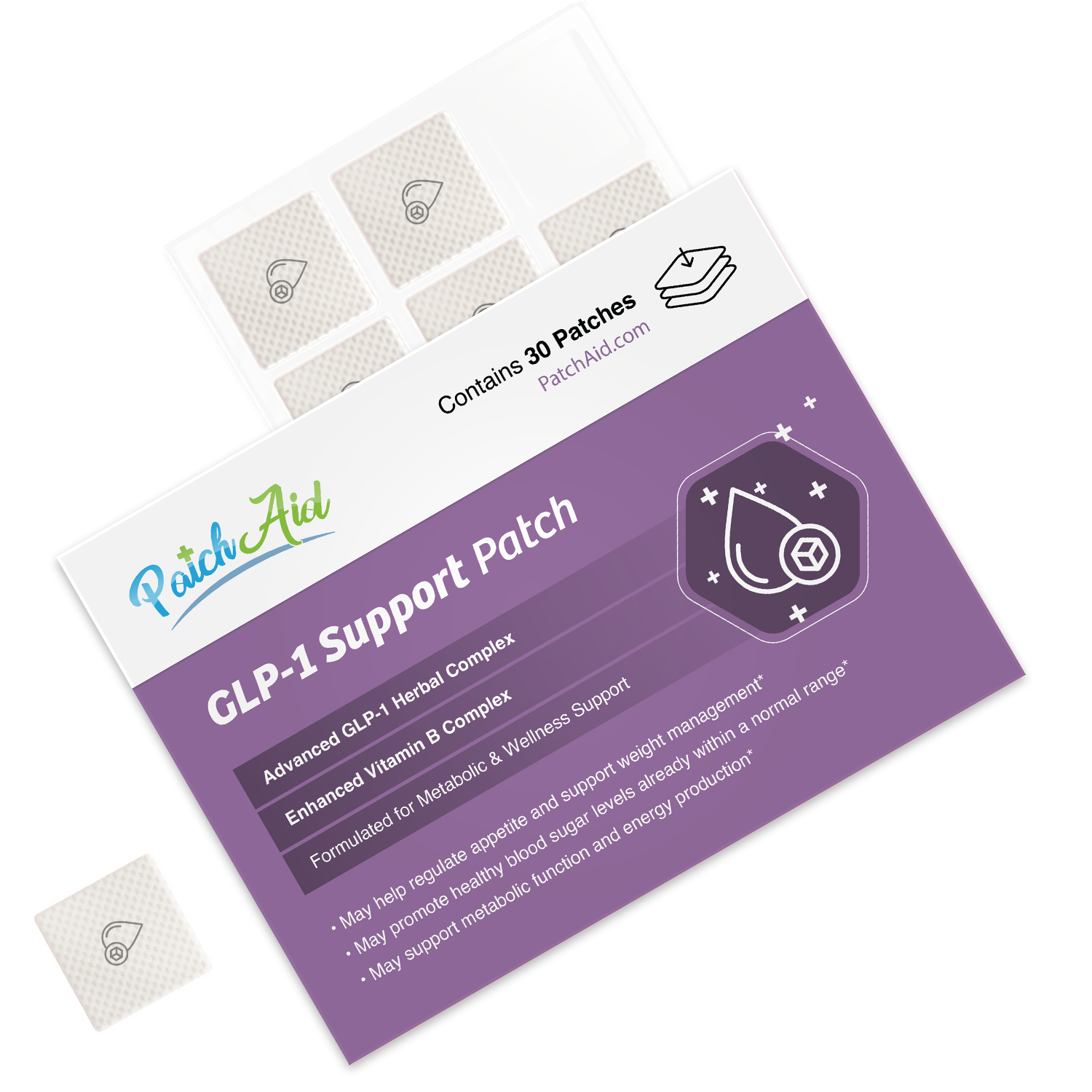 GLP-1 Support Patch – Appetite Control & Metabolic Support
